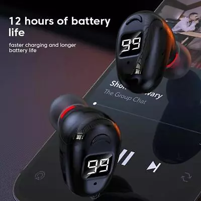 Mini Wireless Bluetooth 5.2 Earbud In-Ear Stereo  Earphone Sport He FAST • $3.72