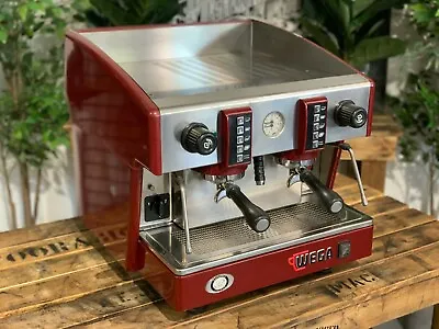 Wega Atlas Compact Evd 2 Group Red Espresso Coffee Machine Commercial Wholesale  • $3500