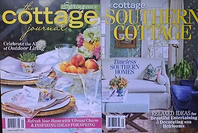 The Cottage Journal-Magazine Set Of 2- BRAND NEW • $15.95