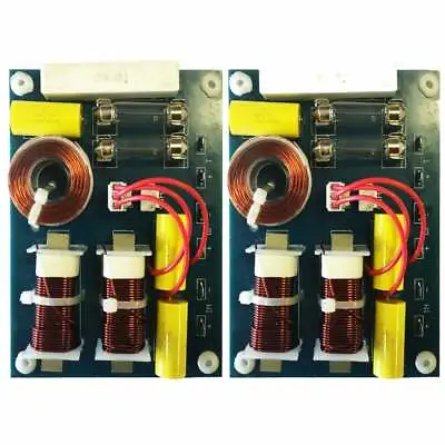 2 X Replacement 2-Way Speaker Passive Crossover / Xover 12dB 4 & 8 Ohm 200W 3kHz • £31.95