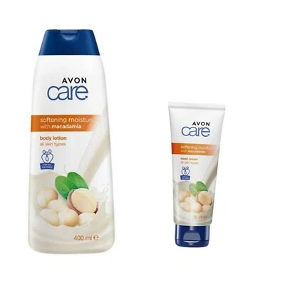 £6.99 • Buy Avon Macadamia Nut Oil Body Lotion - 400ml And Hand Cream - 75ml