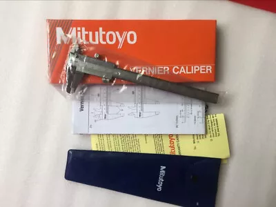 Mitutoyo 530-312 Vernier Caliper Metric Inch Range 0-150mm 0-6in 0.02mm • $36.99
