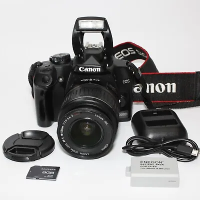 Canon EOS 1000D 10.1 MP Digital SLR Camera With EFS 18-55 II Ultrasonic Lens • £134.95