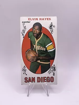 1969-70 Topps #75 Elvin Hayes RC Rookie Card - San Diego HOF • $10.50