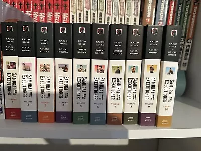 Samurai Executioner Manga Complete English Volumes 1-10 • $220
