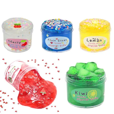 $11.49 • Buy 70ml Slime Kit Crystal Soft And Non-Sticky Fluffy Toy Kids Stress Relief .