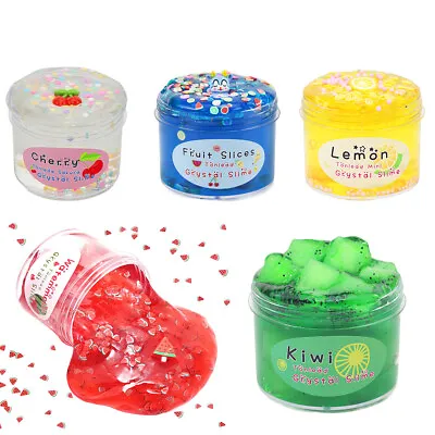 70ml Slime Kit Crystal Soft And Non-Sticky Fluffy Toy Kids Stress Relief Tg • $12.09