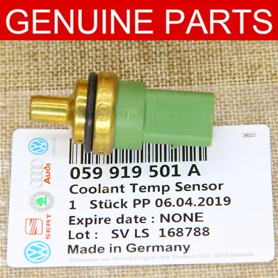 4 Pins Engine Coolant Temperature Sensor 059919501A Fit For Audi Volkswagen  • $11.76
