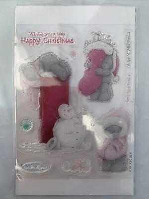 10 Me To You Christmas Clear Rubber Stamps Card Making Winter Wonderland Teddy • £1.49