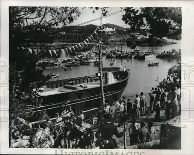 1946 Press Photo The Maris Stella 80 Ton Schooner Largest Craft Of Type • $23.88