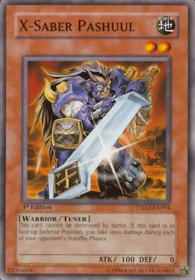 X-Saber Pashuul - TSHD-EN094 - Common - Unlimited Edition NM YuGiOh!  The Shinin • $1.71