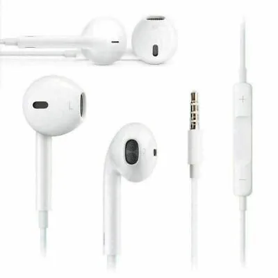 Earphones For Apple IPhone 6 6s Plus 5s IPad Headphones Handsfree With Mic 3.5MM • £5.99