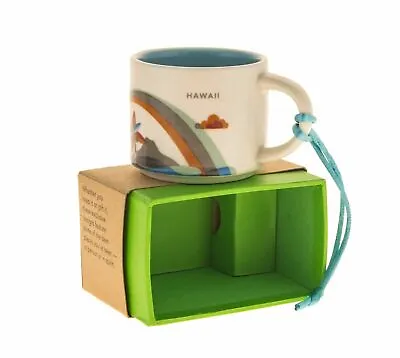 $12.99 • Buy Starbucks You Are Here Collection Ornament Hawaii Collectible 2 Oz Mug 