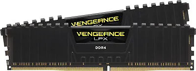 CORSAIR - VENGEANCE LPX 16GB (2PK X 8GB) 3200MHz DDR4 C16 DIMM Desktop Memory... • $44.99