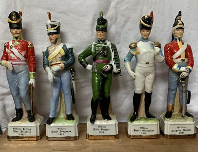 £59.99 • Buy Vintage Napoleonic Soldier / Officer Figurine Set By Capodimon Fast Free Postage