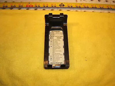 Mercedes R129 99 SL500 In Trunk REAR Small Fuse Box BLACK Genuine OEM 1 Cover • $129