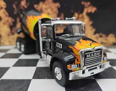 2019 Mack Granite Cement Mixer Concrete Truck 1/64 Dcp Greenlight Custom Ertl • $29.99