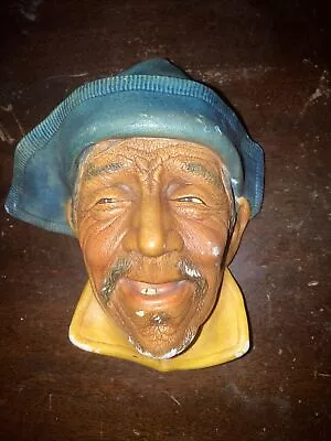 Vintage Bosson Chalkware Head - Sardinian - Near Mint Condition • $20