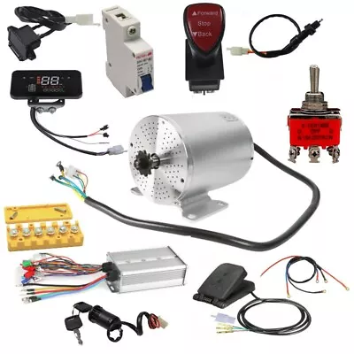 60V 2500W Brushless Electric Motor Conversion Kit For Go Kart ATV Buggy Quad • $439.34