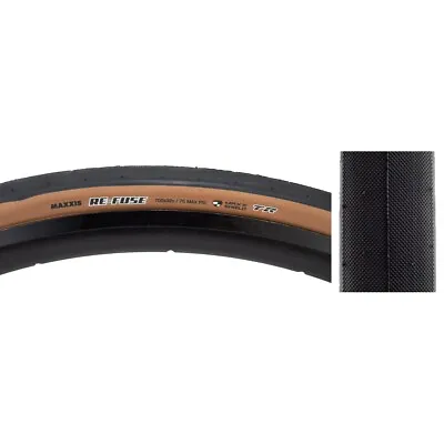 Maxxis Refuse Gravel Tire 700x32 Black/Brown Folding Tubeless Ready MaxxShield • $63