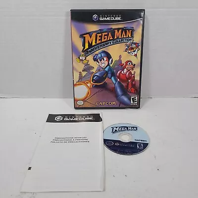 Mega Man Anniversary Collection (Nintendo GameCube 2004) Complete CIB • $12.99