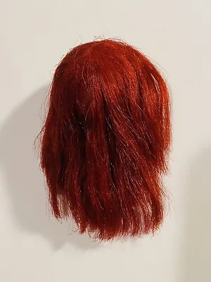 Vintage Mod 1965 Color N Curl Magic Barbie Style Burgundy Red Wig W/ Bangs • $59.99