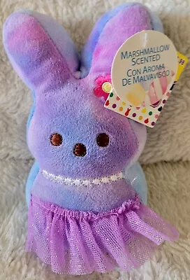 Peeps TIe-dye BALLERINA Plush 6” MARSHMALLOW Scented Easter *NEW* • $10.99