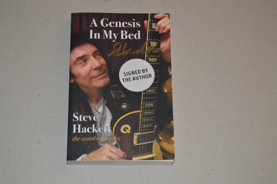 £14.99 • Buy ** SIGNED ** Steve Hackett - A Genesis In My Bed - Hand Signed Paperback Book