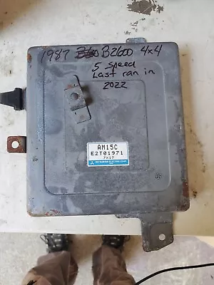 ECU ECM COMPUTER Mazda B2600 4x4 1987-88 Manual 5-speed USED Condition • $285