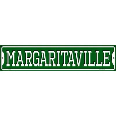 Margaritaville 16  X 4  Novelty Metal Street Sign NEW! • $8.89