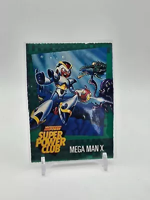 Mega Man X POWER CARD Nintendo Super Power Club Magazine #117 PROMO (SP) ** • $4.95