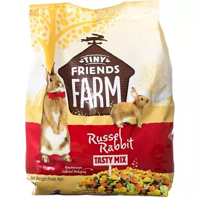 RUSSEL RABBIT TASTY MIX Tiny Friends Farm Supreme Animal Food Bp Complete Mix Vf • £6.09