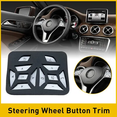 Steering Wheel Buttons Trim For Mercedes Benz E C G Class GLA ML GL E C G Class • $13.29