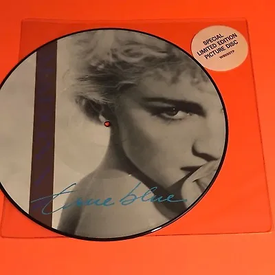 MADONNA True Blue UK PICTURE DISC 1986 RARE UNPLAYED • $79.99