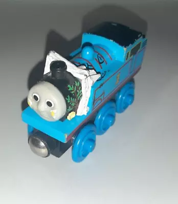 2003 Thomas & Friends Thomas Comes To Breakfast Wooden Railway Train Car Limited • $9.99