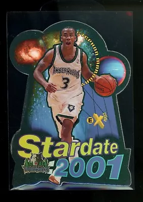 1997-98 E-X2001 StarDate 2001 #9 Stephon Marbury Timberwolves • $4.99