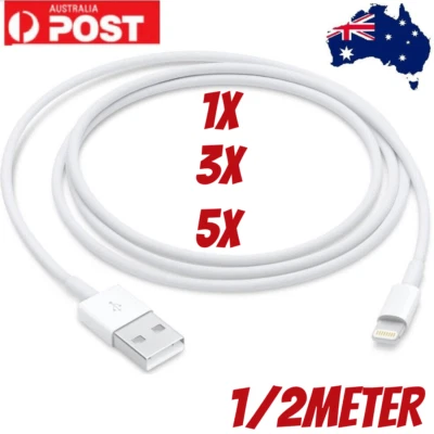 $4.50 • Buy Fast USB Cable Charger Cord Charging For Apple IPhone 7 8 X 11 12 13 14 Pro Ipad