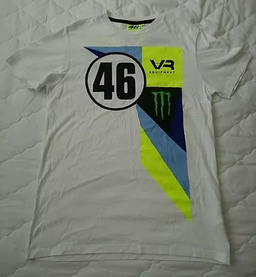 VR 46 Equipment WRT Team Racing Monster Energy Drink T Shirt Sml Rare Ltd Ed • £5