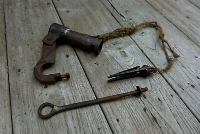 Antique Padlock With Key Unique Rare Collector Medieval Time Handmade 25-01 • $224.81