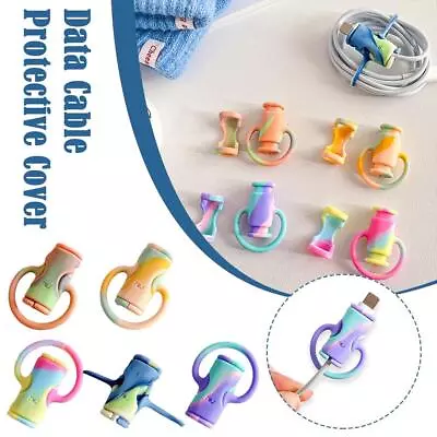 £2.86 • Buy Mini 2 In 1 Data Cable Protector Cover, Cute Cable Winder Protection ToolK6
