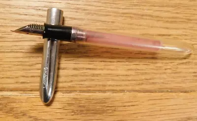 1960s Demo Clear Sheaffer Cartridge Fountain Pen 304 Nib. Nice  BUY IT NOW • $10