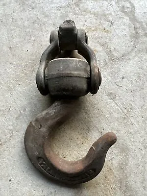 Vintage Yale And Towne Swivel Hook Sealed Ball Bearing • $40