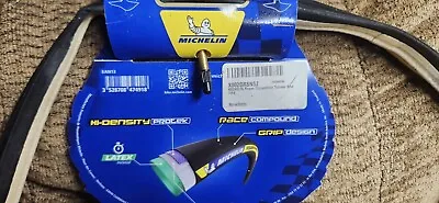 Michelin Power Competition Tubular Tire 700x25C Folding Hi-Density Protek Black • $100