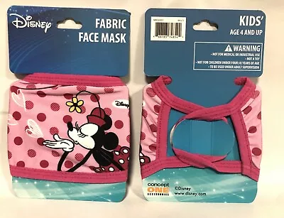 Minnie Mouse Disney Kids Fabric Face Cover Guard Mask Face Mask FREE SHIPPING • $6