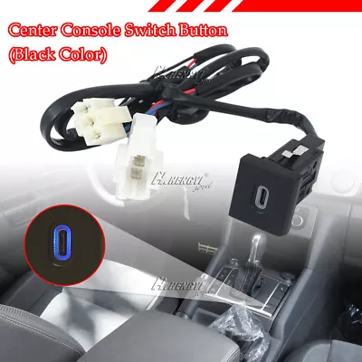 Center Console Control Switch Button USB-C PD CHARGER For  VW Amarok MK1 10-2016 • $32.77