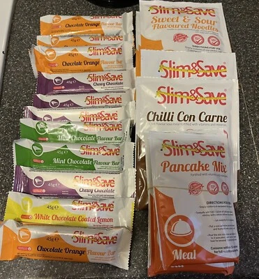 £40 • Buy Slim & Save Bars And Meals Bundle