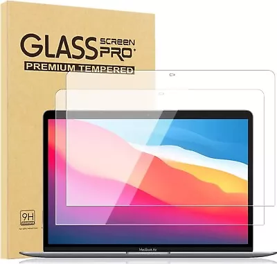 2 Pack Macbook Pro 13.3 Inch Screen Protector Tempered Glass 2020 | Macbook Air • $30.99