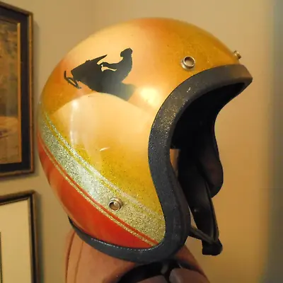 Vintage 1971 Ski-doo Z-90 Snowmobile Helmet • $159