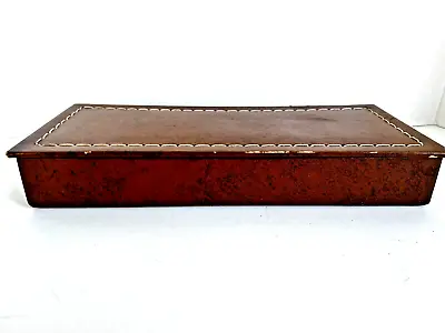 $3.99 • Buy Vintage Kraft Caramels Faux Leather Candy Box -Smith Crafted 1432