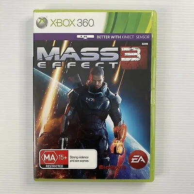Mass Effect 3 Xbox 360 PAL VGC Free Postage • $7.99